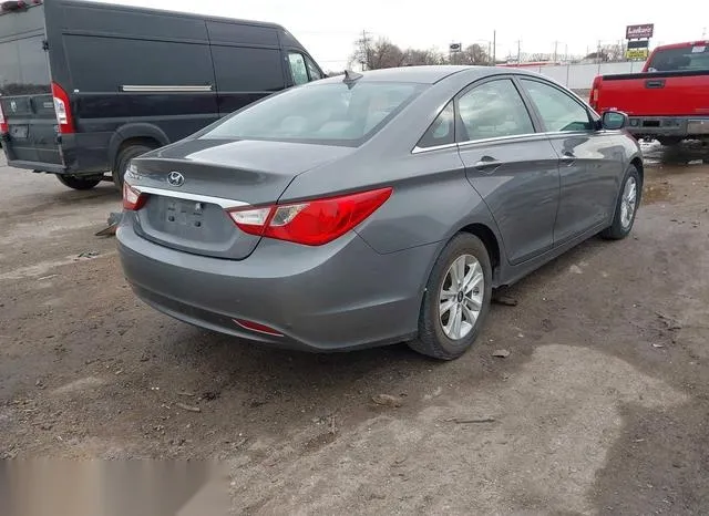 5NPEB4ACXDH666498 2013 2013 Hyundai Sonata- Gls 4