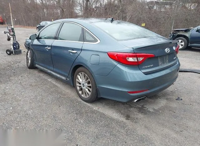 5NPE34AFXFH255211 2015 2015 Hyundai Sonata- Limited 3