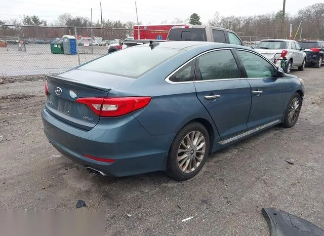 5NPE34AFXFH255211 2015 2015 Hyundai Sonata- Limited 4