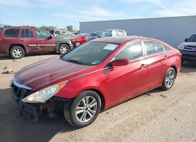 5NPEB4AC9BH080467 2011 2011 Hyundai Sonata- Gls 2