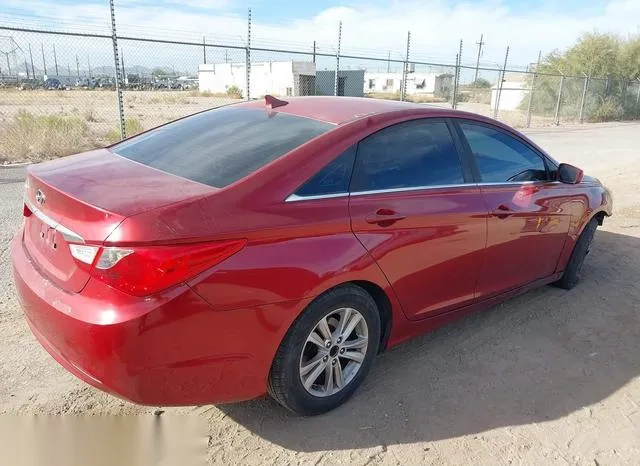 5NPEB4AC9BH080467 2011 2011 Hyundai Sonata- Gls 4