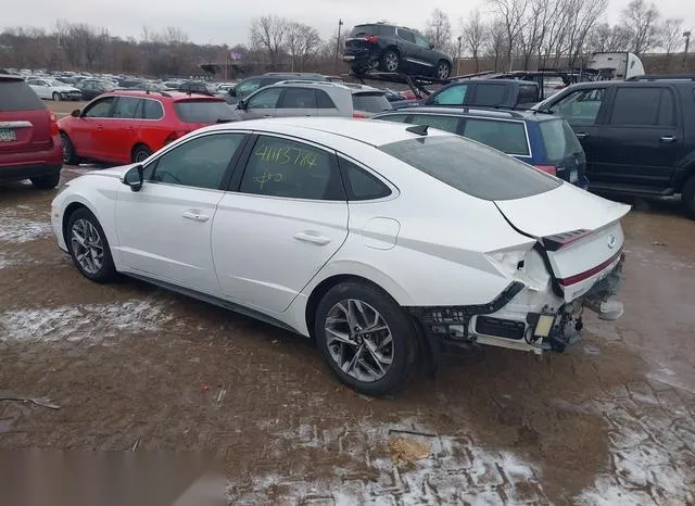 KMHL64JA3MA165448 2021 2021 Hyundai Sonata- Sel 3