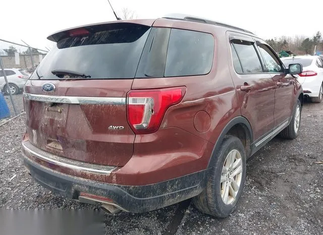 1FM5K8D85JGB83432 2018 2018 Ford Explorer- Xlt 4