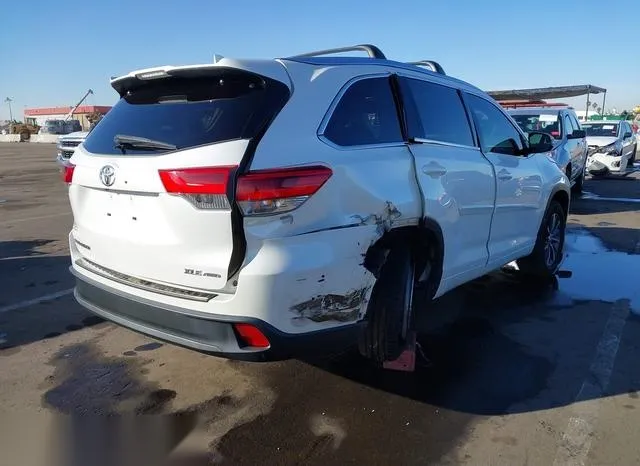 5TDJZRFH3JS499399 2018 2018 Toyota Highlander- Xle 4