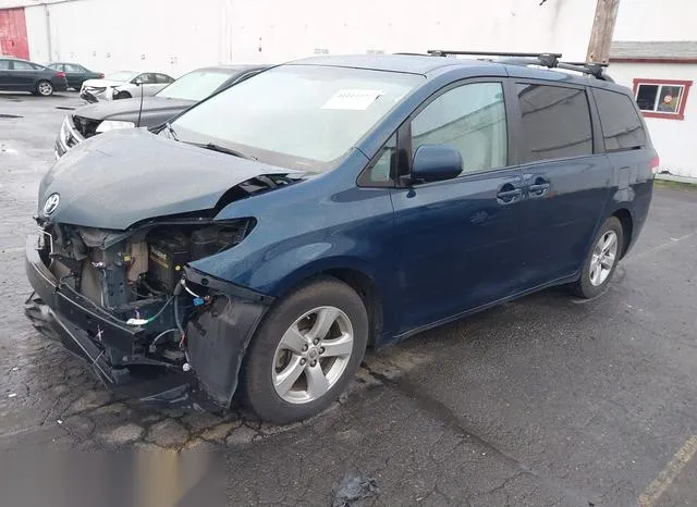 5TDKK3DC6CS251759 2012 2012 Toyota Sienna- Le V6 8 Passenger 2