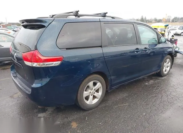 5TDKK3DC6CS251759 2012 2012 Toyota Sienna- Le V6 8 Passenger 4