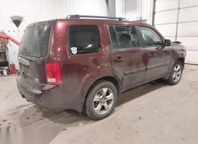 5FNYF4H79CB078972 2012 2012 Honda Pilot- Ex-L 4