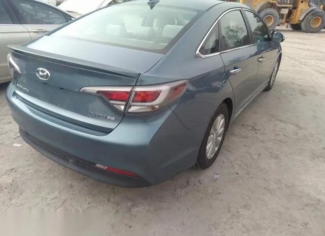 KMHE24L12GA039698 2016 2016 Hyundai Sonata- Hybrid SE 4