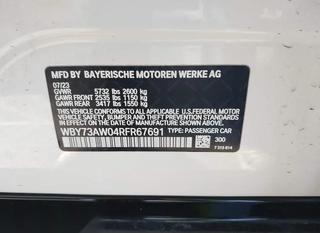 WBY73AW04RFR67691 2024 2024 BMW I4- Edrive40 9