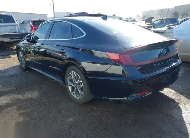 KMHL14JA1NA213044 2022 2022 Hyundai Sonata- Sel 3