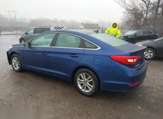 5NPE24AF2FH160676 2015 2015 Hyundai Sonata- SE 3