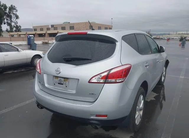 JN8AZ1MW9CW217275 2012 2012 Nissan Murano- S 4