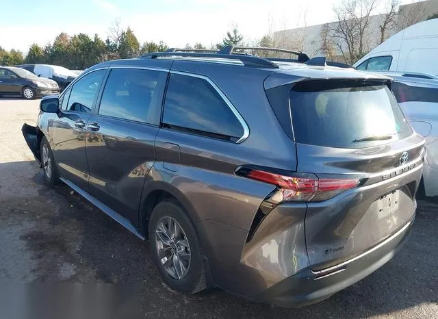 5TDJRKEC8NS134106 2022 2022 Toyota Sienna- Xle 3