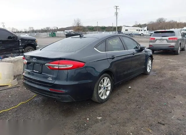 3FA6P0LU6LR185203 2020 2020 Ford Fusion- Hybrid Se 4