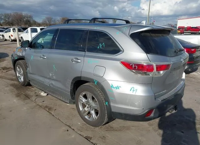 5TDYKRFH3GS125743 2016 2016 Toyota Highlander- Limited V6 3