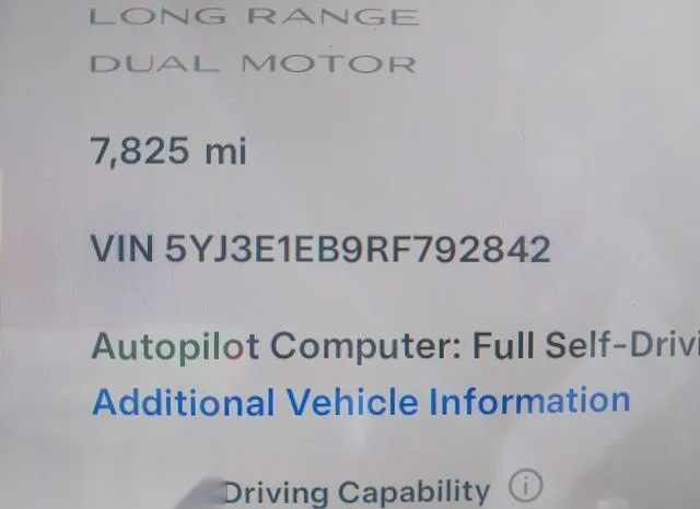 5YJ3E1EB9RF792842 2024 2024 Tesla Model 3- Long Range Dual 9