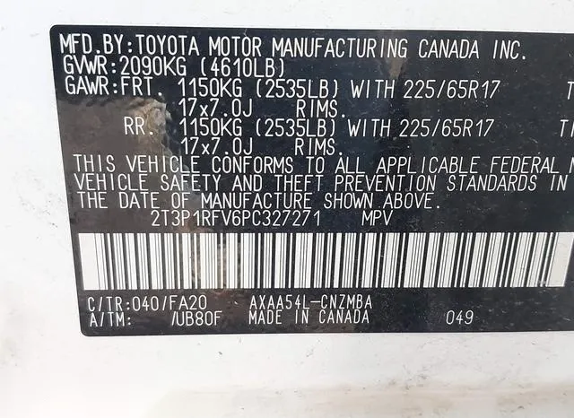 2T3P1RFV6PC327271 2023 2023 Toyota RAV4- Xle 9