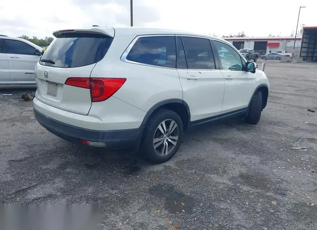 5FNYF5H54GB025025 2016 2016 Honda Pilot- Ex-L 4