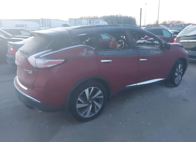 5N1AZ2MH5JN156282 2018 2018 Nissan Murano- Platinum 4