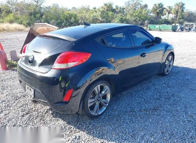 KMHTC6AD7DU110112 2013 2013 Hyundai Veloster- Base W/Gray 4