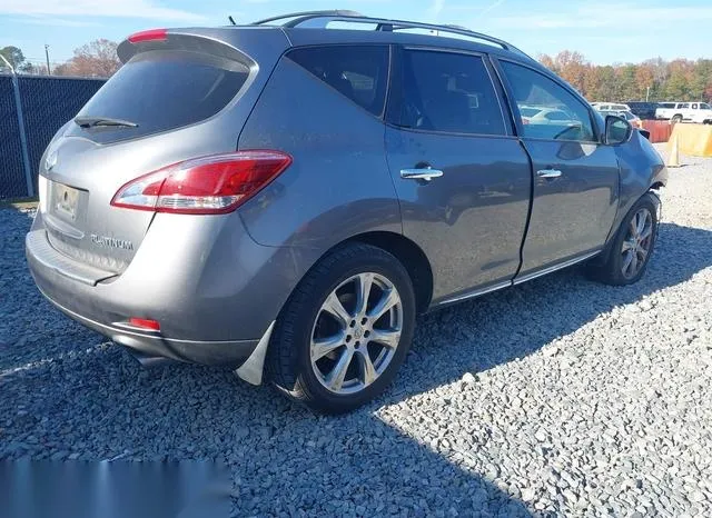 JN8AZ1MU5DW206757 2013 2013 Nissan Murano- LE 4