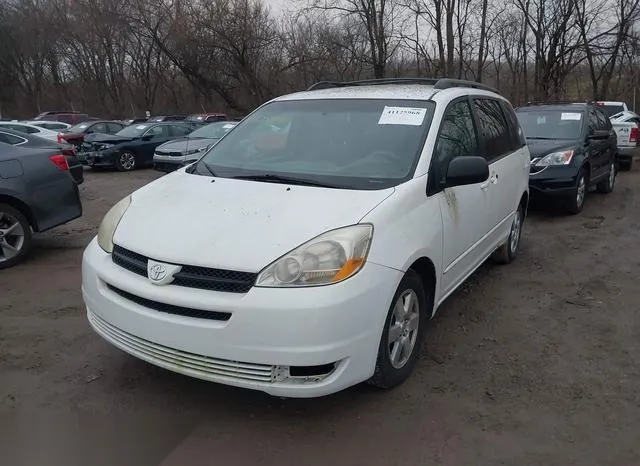 5TDZA23C45S368157 2005 2005 Toyota Sienna- LE 2