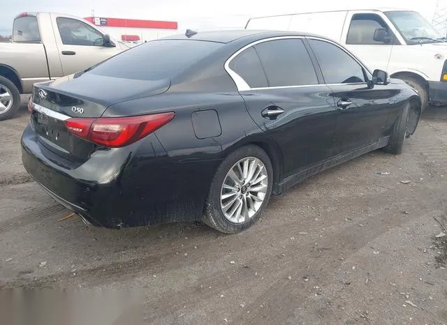 JN1EV7BP7MM705549 2021 2021 Infiniti Q50- Luxe 4