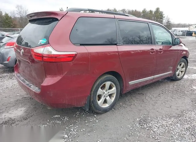 5TDKK3DC5FS622916 2015 2015 Toyota Sienna- Le 8 Passenger 4