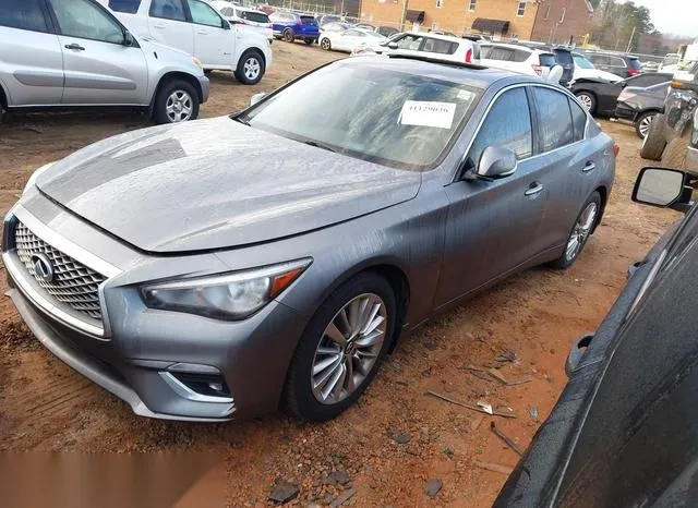 JN1EV7BP6MM702755 2021 2021 Infiniti Q50- Luxe 2