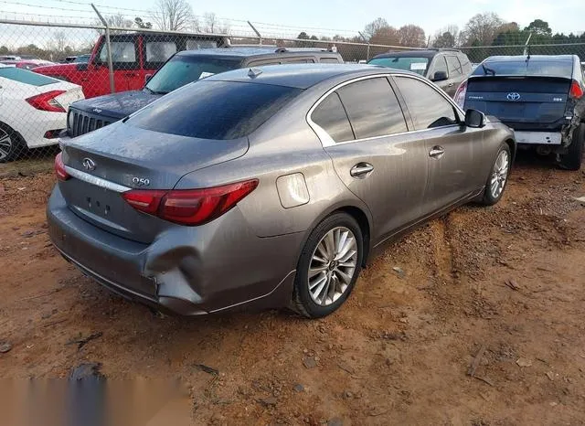 JN1EV7BP6MM702755 2021 2021 Infiniti Q50- Luxe 4