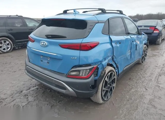 KM8K53A33NU789082 2022 2022 Hyundai Kona- Limited 4