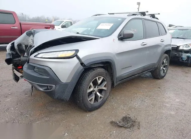 1C4PJMBS8FW786735 2015 2015 Jeep Cherokee- Trailhawk 2