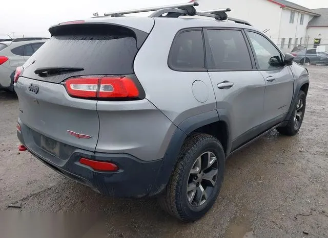 1C4PJMBS8FW786735 2015 2015 Jeep Cherokee- Trailhawk 4