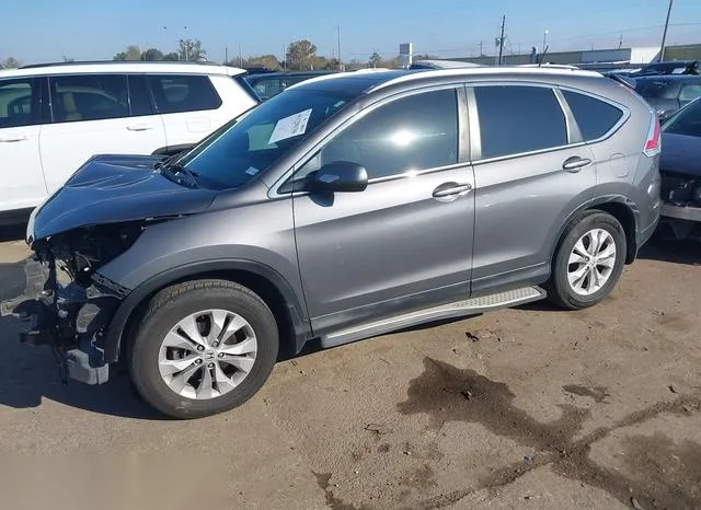 2HKRM3H78EH519452 2014 2014 Honda CR-V- Ex-L 2