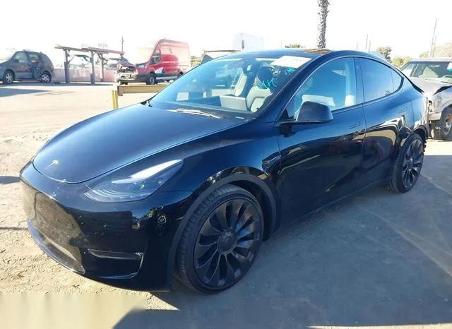 7SAYGDEF9PF761255 2023 2023 Tesla Model Y- Performance Dual 2