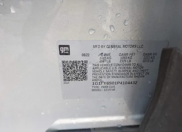 1G1FY6S01P4104432 2023 2023 Chevrolet Bolt Euv- Fwd Lt 9