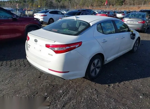 KNAGM4AD7B5000494 2011 2011 KIA Optima- Hybrid EX 4