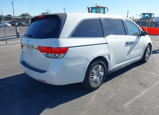 5FNRL5H20EB022056 2014 2014 Honda Odyssey- LX 4