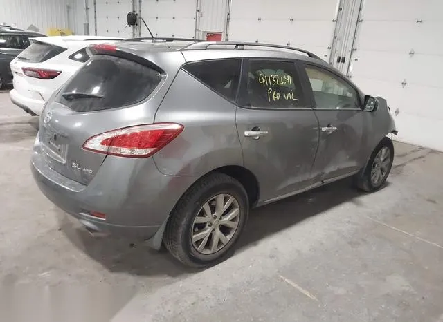 JN8AZ1MW0EW521453 2014 2014 Nissan Murano- SL 4