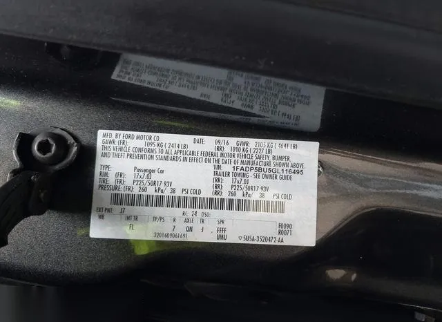 1FADP5BU5GL116495 2016 2016 Ford C-Max- Hybrid Sel 9