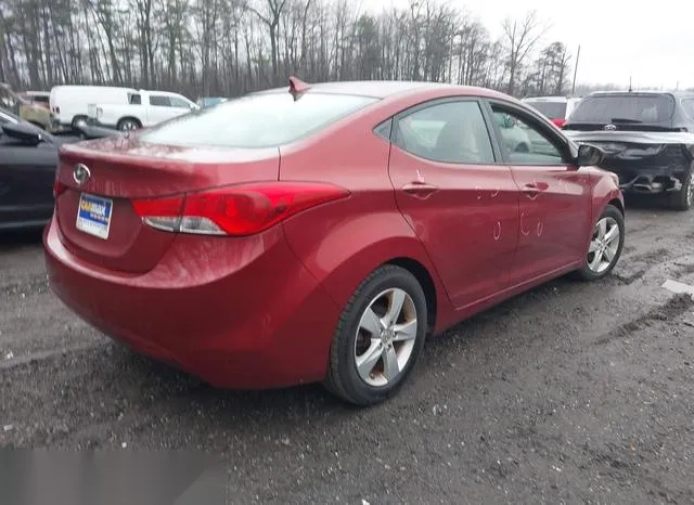 5NPDH4AE3DH276743 2013 2013 Hyundai Elantra- Gls 4