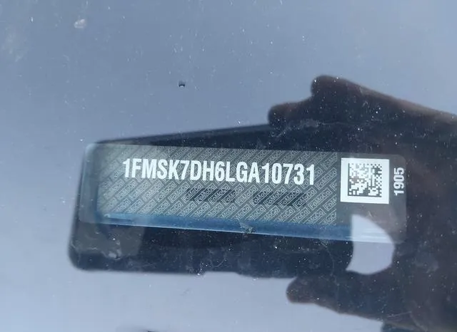 1FMSK7DH6LGA10731 2020 2020 Ford Explorer- Xlt 9