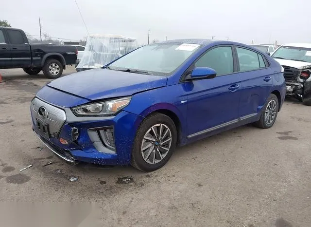 KMHC75LJ1LU060842 2020 2020 Hyundai Ioniq- Electric SE 2