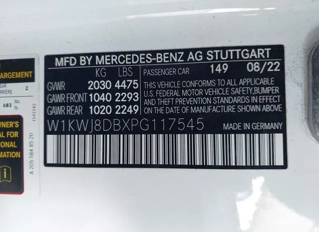 W1KWJ8DBXPG117545 2023 2023 Mercedes-Benz C 300- Coupe 9