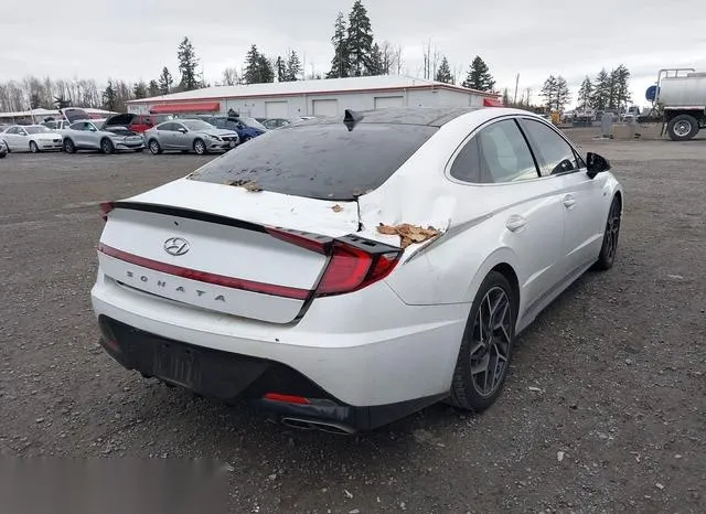 5NPEK4JCXMH126665 2021 2021 Hyundai Sonata- N Line 4