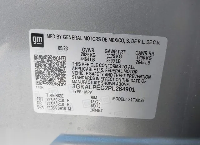 3GKALPEG2PL264901 2023 2023 GMC Terrain- Fwd Slt 9