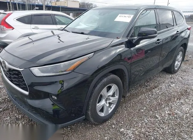 5TDCZRBH8MS124322 2021 2021 Toyota Highlander- L 2