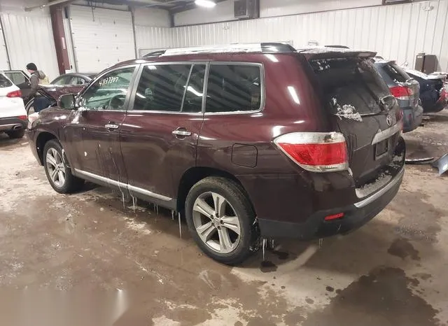 5TDDK3EH1BS052216 2011 2011 Toyota Highlander- Limited V6 3