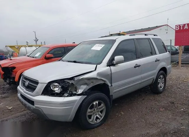 2HKYF18553H569036 2003 2003 Honda Pilot- Ex-L 2