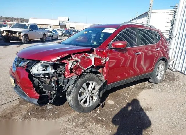 KNMAT2MT6FP562139 2015 2015 Nissan Rogue- SV 2